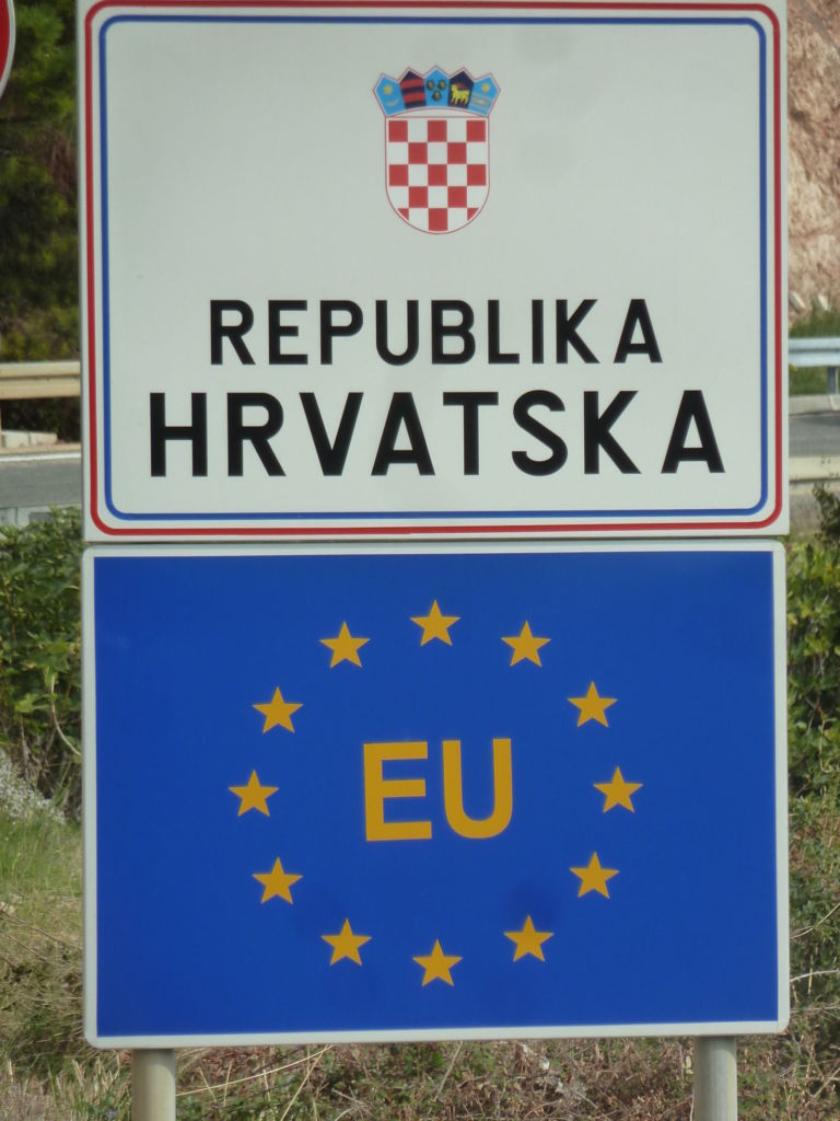 EU country sign