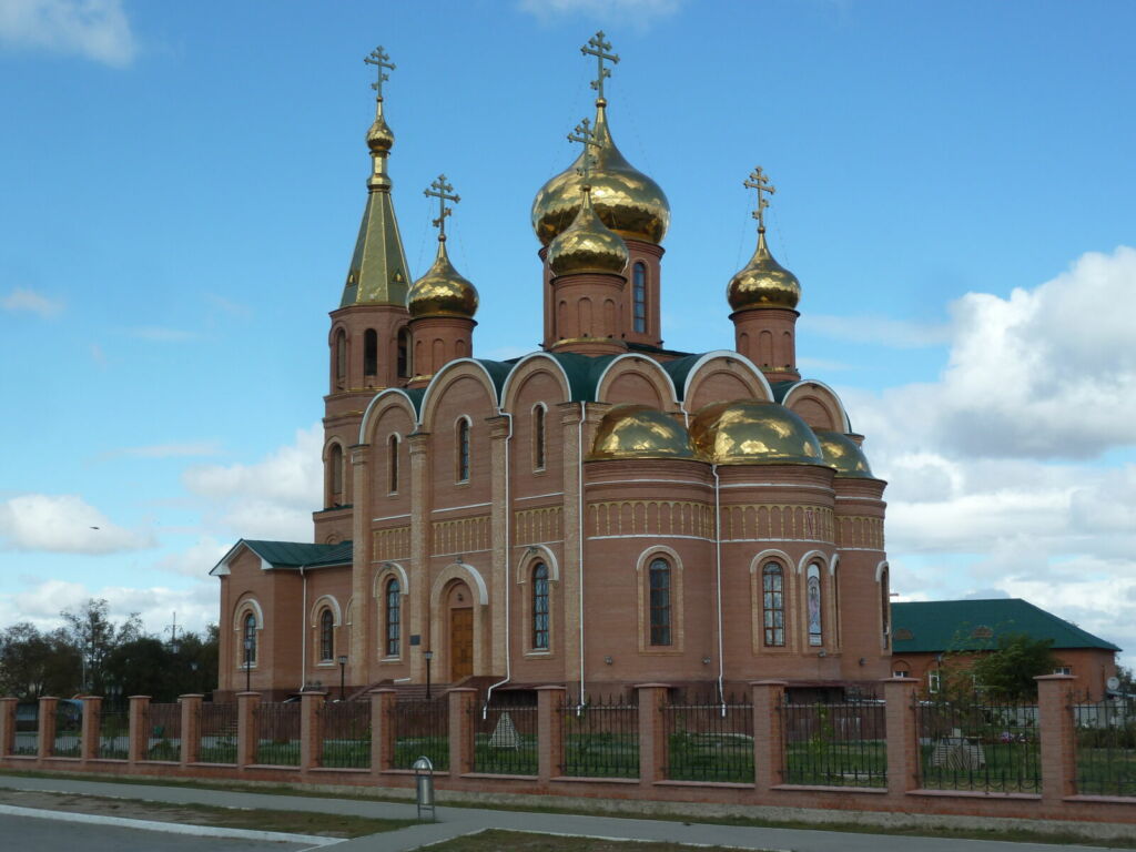 Church with golden roof