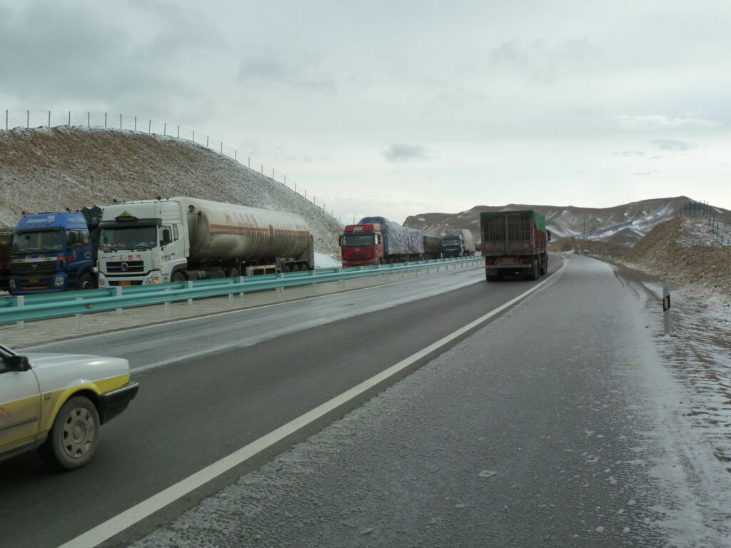 Road trucks ice