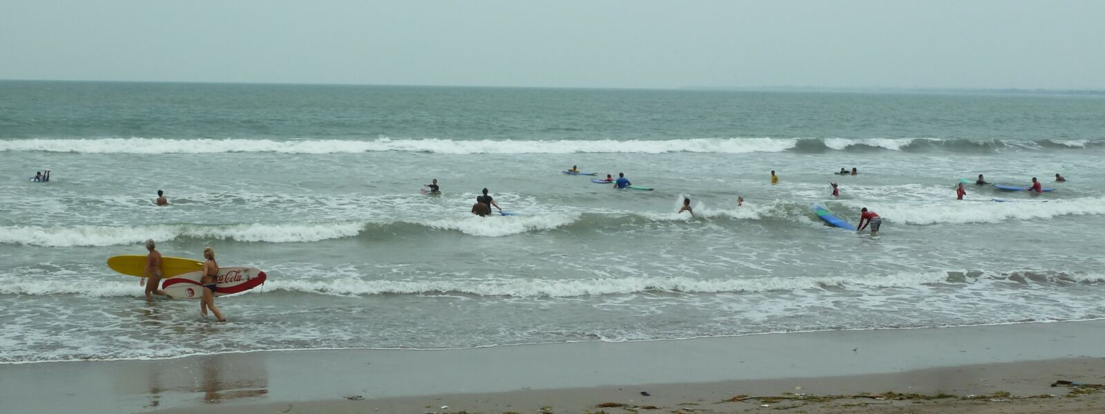 People surfing