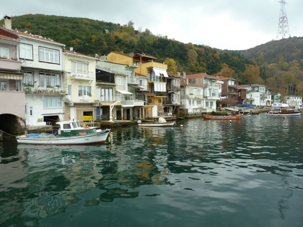 Houses on water