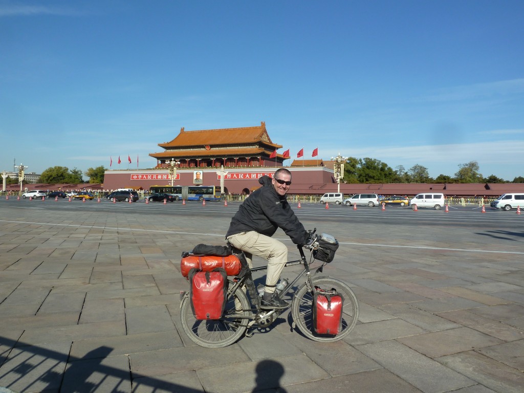 Garry McGivern in Tiananmen Square