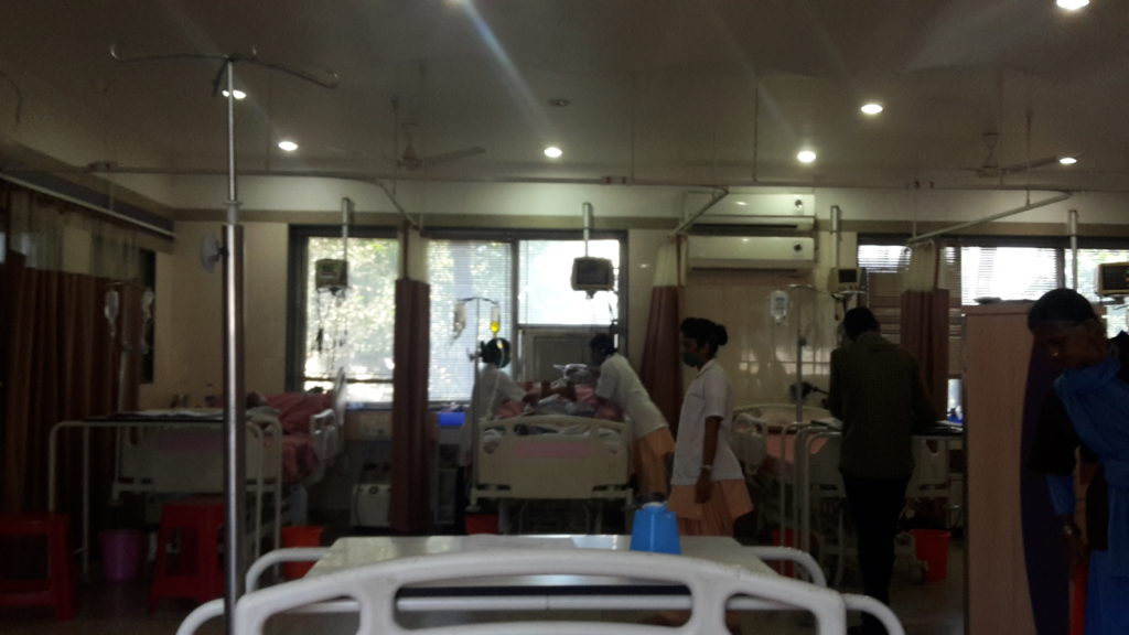 Hospital ward in Dhule