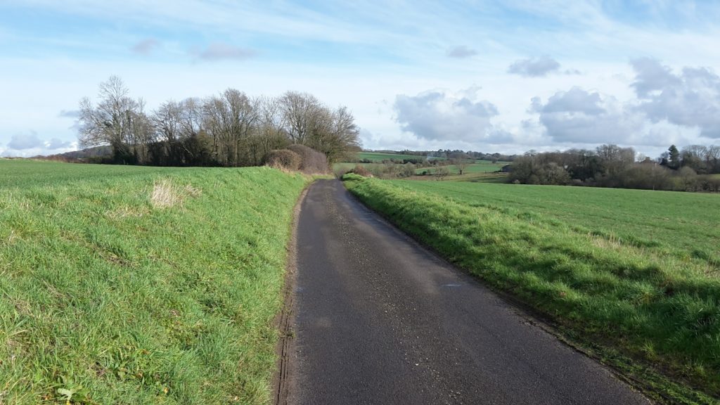 Quiet lanes in the Southdown's