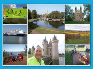 2019 previous bicycle tours photo collage