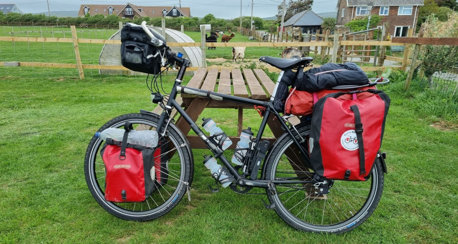 Bike with bags