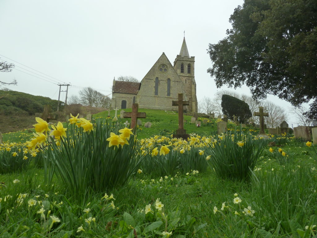 Hulverstone church Isle of Wight