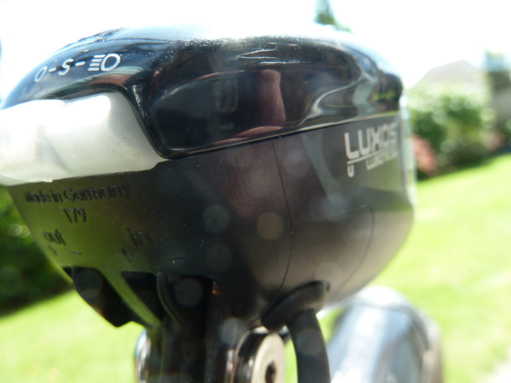 Busch & Müller IQ2 Lumotec Luxos u rear view