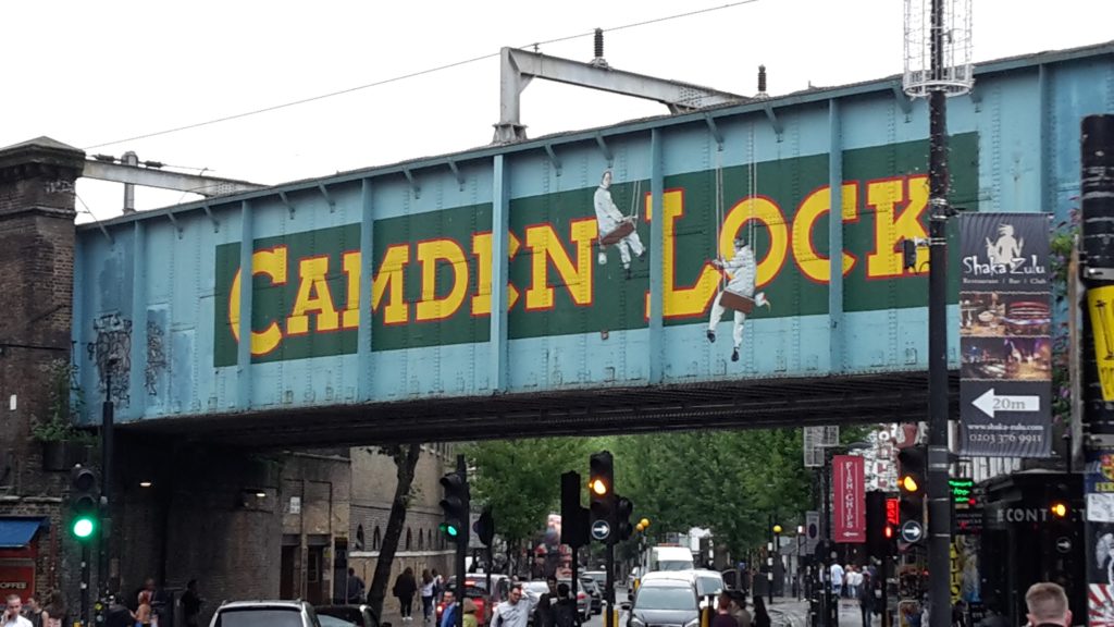 The Camden Lock sign