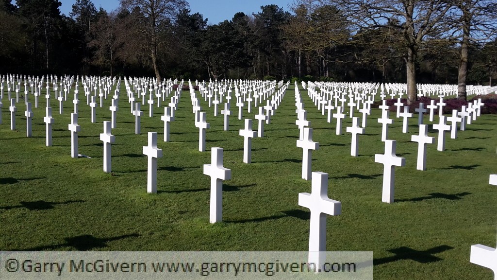 American war Cemetery at Colleville